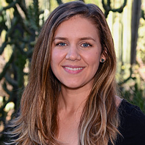 A photo of the curator of anthropology for the san Bernardino County Museum.