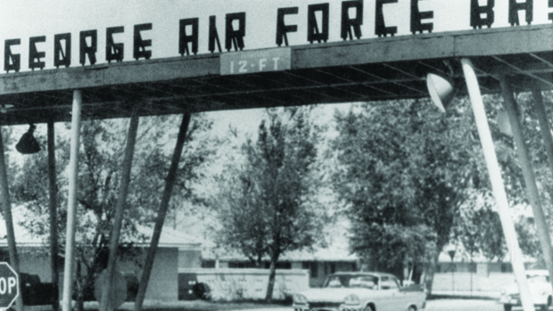 Entrance to George Air Force Base