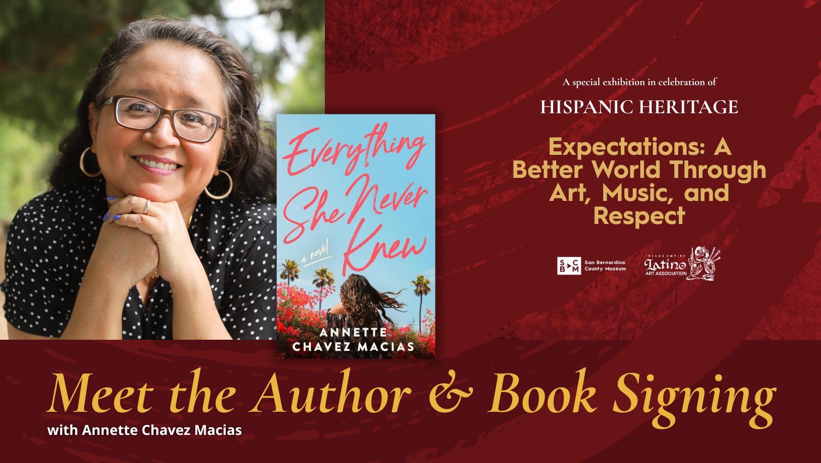 Author Annette Chavez Macias and her book