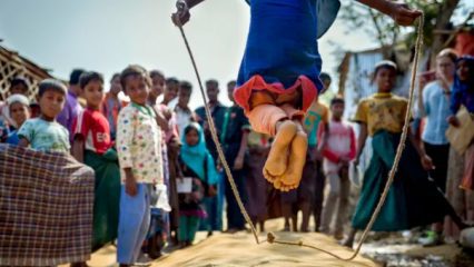 Potential Space - Image of children playing by Nancy Farese