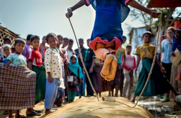 Potential Space - Image of children playing by Nancy Farese